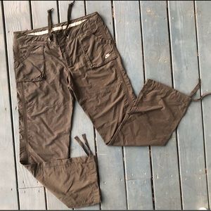 Nike drawstring ankle pants- Size Large